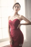 韓雪唯美婚紗寫真曝光 多款低胸造型變甜美新娘