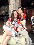 霍思燕抱友人萌娃欲生二胎 嗯哼大王調(diào)皮搶鏡