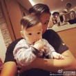 范瑋琪調侃兒子新發(fā)型曬萌照：晚安“炸毛飛”