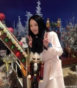 少女心！楊鈺瑩曬與餅屋合影萌照：愿望實(shí)現(xiàn)了