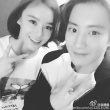 《我和黑粉結(jié)婚》殺青 袁姍姍與樸燦烈賣萌合影