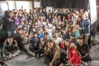 《我和黑粉結(jié)婚》殺青 袁姍姍與樸燦烈賣萌合影