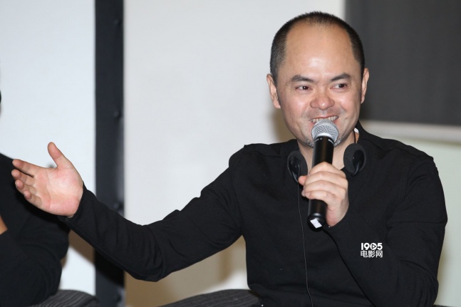 日,中韩电影论坛在京举行,中国电影人焦爱民,李宏瑞及韩国导演林大雄