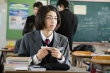 女孩舞步