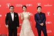 小陶虹清新亮相红毯 为上海国际电影节宣传造势