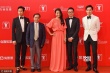 《驚天大逆轉(zhuǎn)》劇組亮相 郎月婷優(yōu)雅鐘漢良耍帥