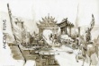 《勇士之门》曝光手绘稿 细针密缕神秘奇幻世界