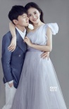 谢娜、张杰合体拍摄婚纱大片 结婚五年恩爱依旧