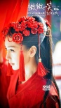 《微微一笑》絕美造型 Angelababy紅裝驚艷開掛