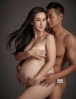 愛的懷抱！趙文卓夫婦拍攝“大尺度”孕照寫真
