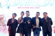 刘德华黄晓明路演 笑称电影应改名《王牌吸王牌》