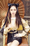 唐嫣登《時(shí)尚COSMO》封面 日系御姐范兒攻氣十足