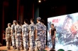 《战狼2》校园路演天津站 吴京“军训”引爆笑