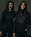 眾超模拍牛仔主題大片 劉雯孫菲菲同框姐妹情深