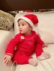 熊黛林双胞胎女儿难得同框合照 一个随妈一个随爸
