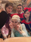 Angelababy慶生照cos冰雪女王 精致似芭比娃娃！