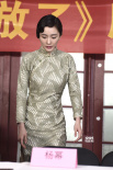 楊冪旗袍造型首曝光！ 恩師李少紅贊造型很成功