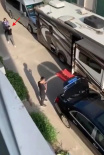 孫儷頂烈日穿毛衣拍戲 收工后邊走邊甩手心情大好