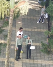 楊洋最新軍裝路透照曝光 站姿霸氣釋放滿滿魅力