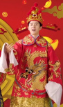 GET新壁纸！刘昊然财神造型：拜年还是拜天地