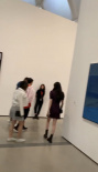 網(wǎng)友洛杉磯偶遇歐陽娜娜看畫展 穿小性感深V短裙