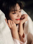 美人失眠什么樣？劉濤失眠妝襲人 紅唇嫵媚動人