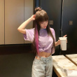 37歲李小璐扮少女性感又甜美 扎丸子頭秀小蠻腰