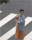 赵丽颖《幸福到万家》当清洁工路透 孕妇造型曝光
