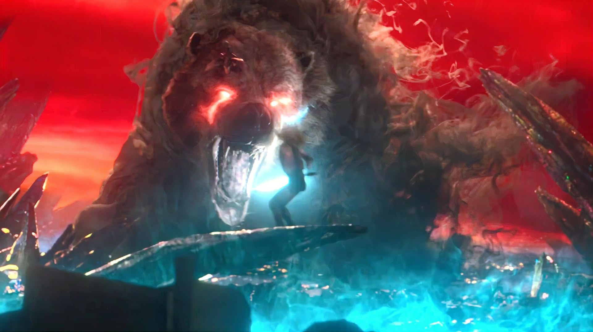 x战警2020新作恐惧巨熊降临人间摧毁建筑生吞人类