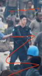 王一博《中國維和警察》路透 再穿制服帥氣十足