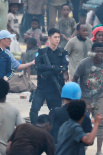 王一博《中國維和警察》路透 再穿制服帥氣十足