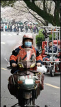 網(wǎng)友偶遇賈玲武漢大學拍戲 飾演志愿者造型接地氣