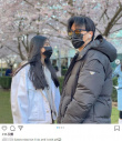 陳坤兒子曬與美女合照 同站櫻花樹下引戀情猜測(cè)