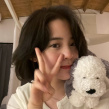 欧阳娜娜短发九宫格自拍 嘟嘴比耶眼神迷离撩人