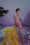 刘诗诗新写真化身花仙子 白纱遮面超凡脱俗美如画