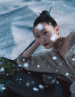 宋軼飛雪茶韻大片曝光 國(guó)風(fēng)造型詮釋古典韻味之美
