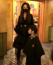 Baby带娃迪士尼过万圣节 暗黑洛丽塔造型仪式感足