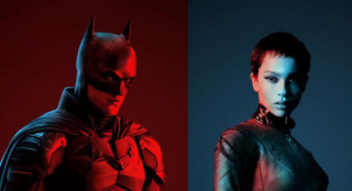 《蝙蝠侠》曝新海报预告 蝙蝠侠猫女“一体两面”