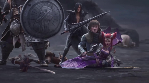 龙之谷：屠龙队被魔物攻击，杰兰特显出原形战斗，竟是金龙