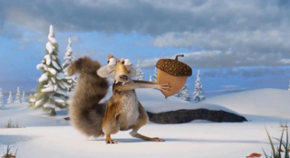 蓝天工作室发告别动画 《冰河世纪》松鼠吃到橡果
