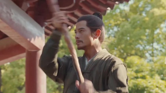 王宝强想拜师学艺，郭富城抖落一地樱花看呆王宝强