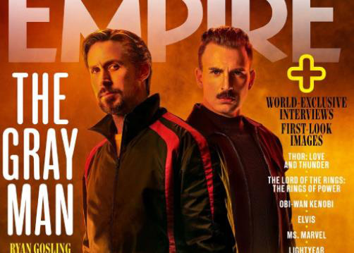 《灰影人》登杂志封面 高司令、美队两大型男亮相