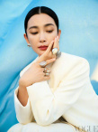匠心筑梦！李冰冰低盘发造型上封 演绎东方风情