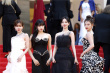 姚晨李治廷与韩国女团aespa亮相戛纳 盛装出席状态佳