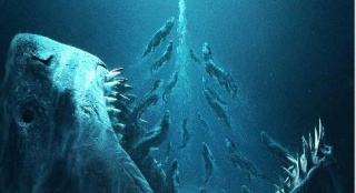 《巨齿鲨2：深渊》曝IMAX海报 巨兽张开血盆大口