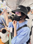 高圓圓擠地鐵看李宗盛演唱會 穿著低調(diào)美貌遮不住