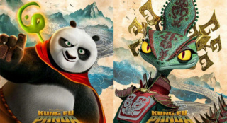 神龙大侠VS魅影妖后！《功夫熊猫4》曝角色海报_好莱坞_电影网_1905.com