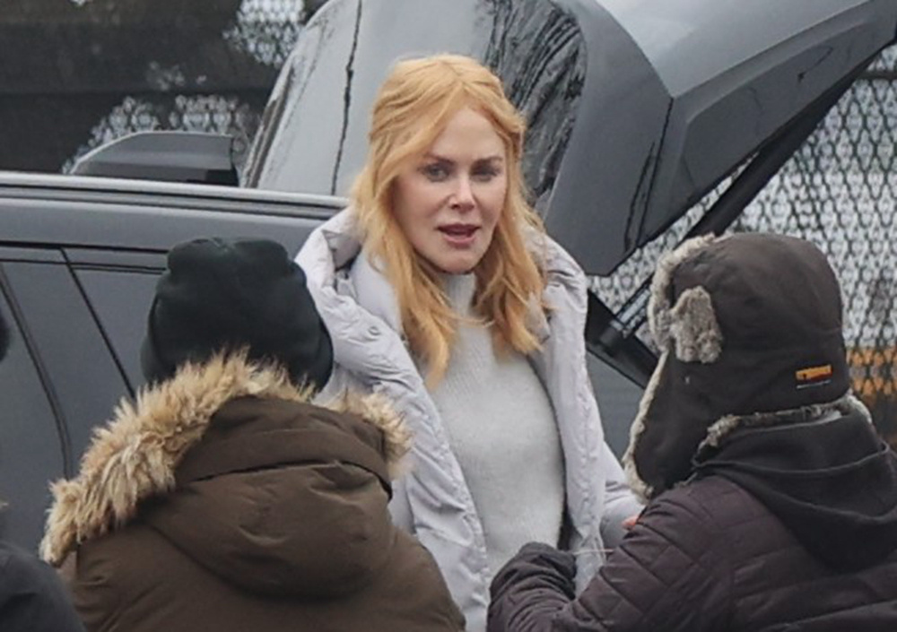 妮可·基德曼新片曝路透 同框“小心肝儿”哈里斯