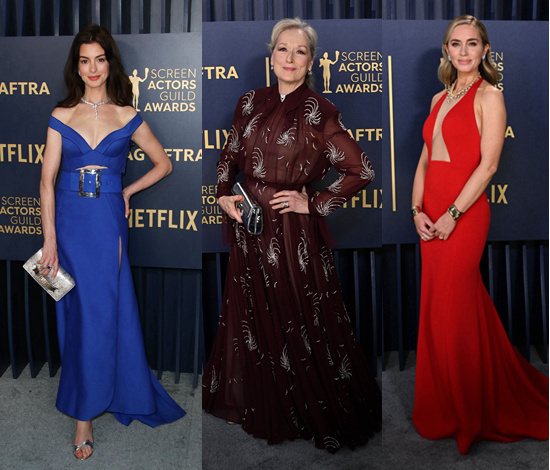 第30届美国演员工会奖红毯 基里安、海瑟薇等亮相
