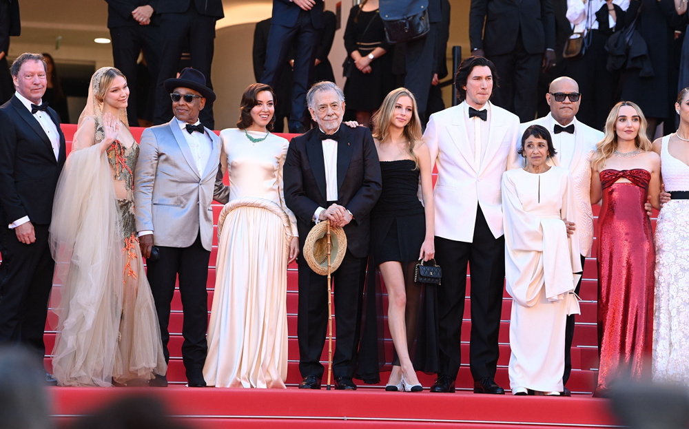 《大都会》戛纳首映!科波拉携亚当·德赖弗等亮相